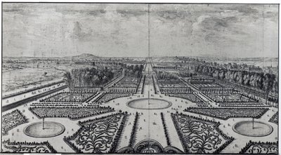 The Tuileries Garden by Israël Silvestre the Younger